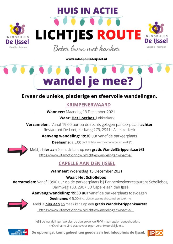 Lichtjes Wandelingen Win Actie